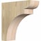 Ekena Millwork Yorktown Rough Sawn Corbel, Douglas Fir, 4"W x 12"D x 12"H COR04X12X12YOR00RDF - alternate 1